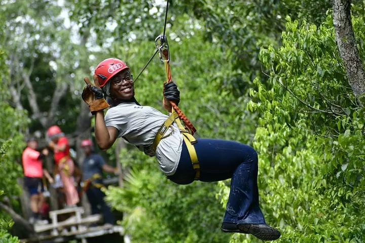 Jungle Triple Adventure Horseback, Ziplines and Cenote