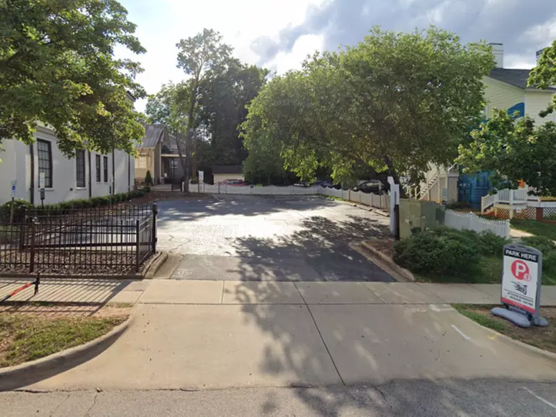 Parking at 107 Glenwood Ave. Lot