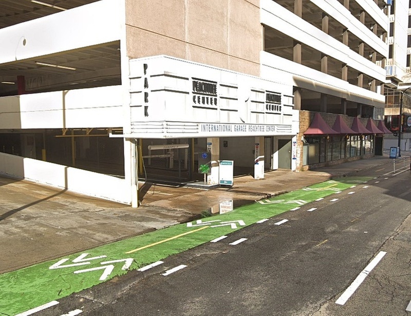 Parking at International Garage at Peachtree Center