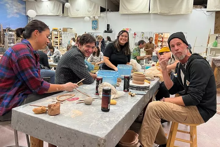 2 Hour Pottery Experience (Wheel or Hand-Building)