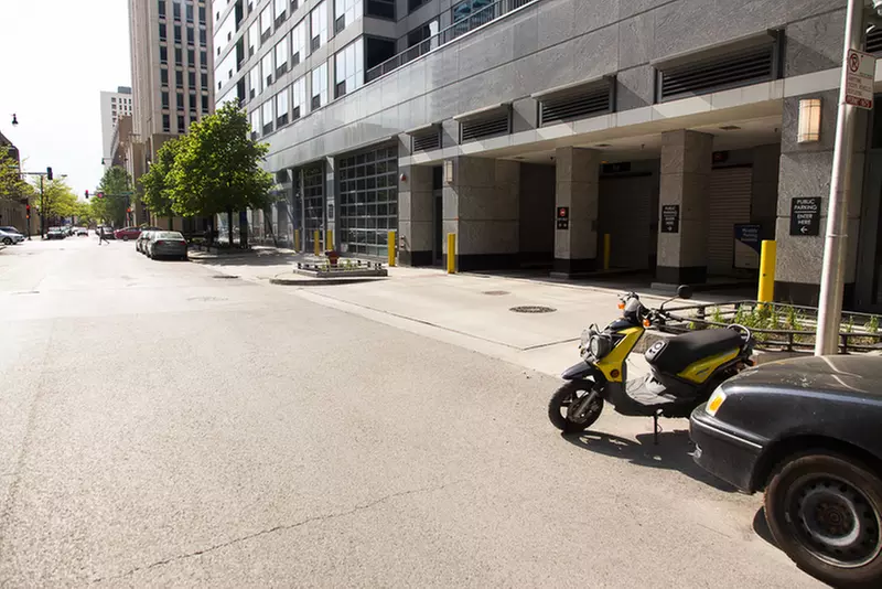 Parking at Sky55 Parking Garage