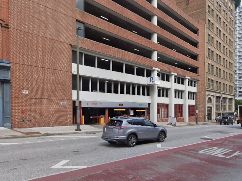Parking at 210 W. Baltimore St. Garage