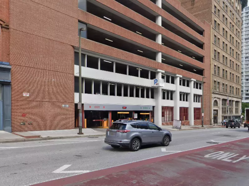 Parking at 210 W. Baltimore St. Garage