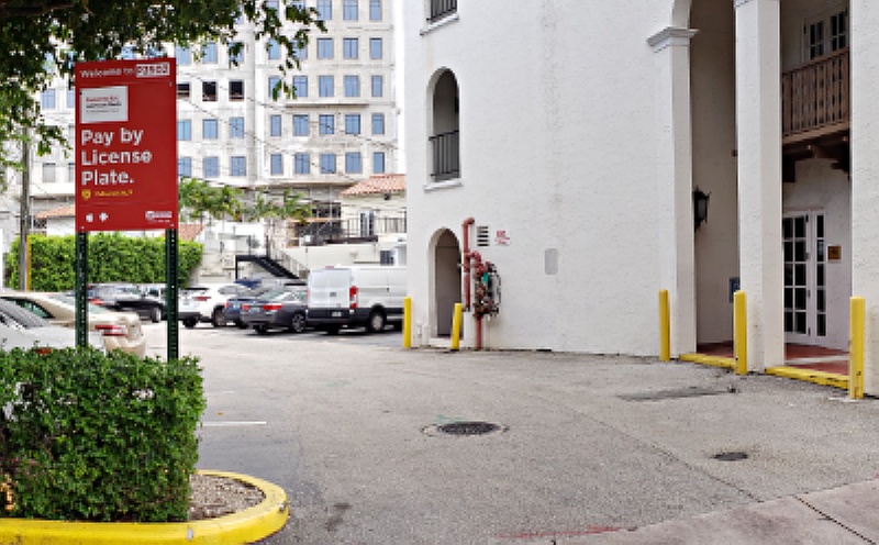 Parking at 160 Almeria Ave. Lot - P2502