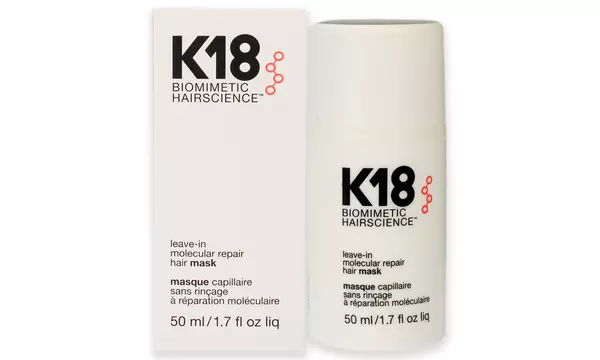 Leave-In Molecular Repair Hair Mask by K18 Hair for Unisex - 1.7 oz Masque - Second Medium