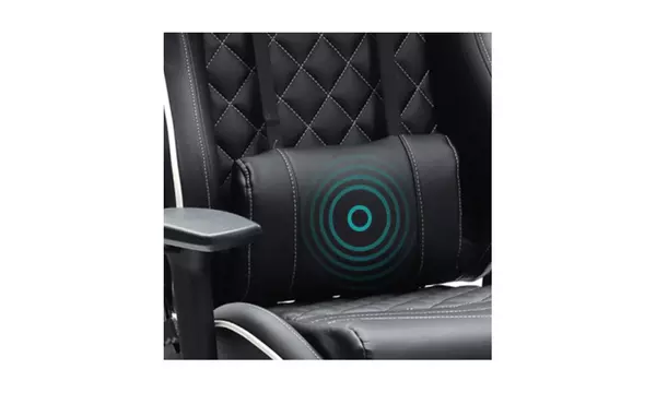 Heavy Duty Gaming Chair with Footrest and Massage,High Back Racing Chair - Second Medium