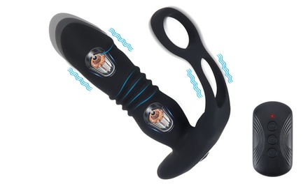 Prostate Massager Anal Vibrator Modes With C Ring Sex Toys P Sport