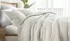 Waffle Textured 3 Piece Comforter Set All Season Ultra Soft Bedding