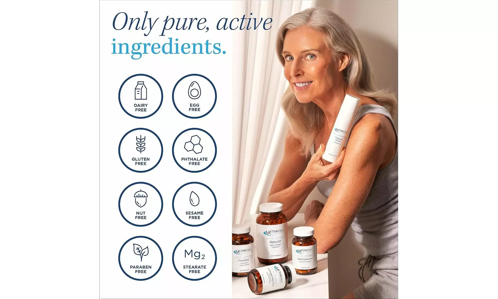 Metabolic Maintenance Progeste Cream - Natural Progesterone for Hormone Balance