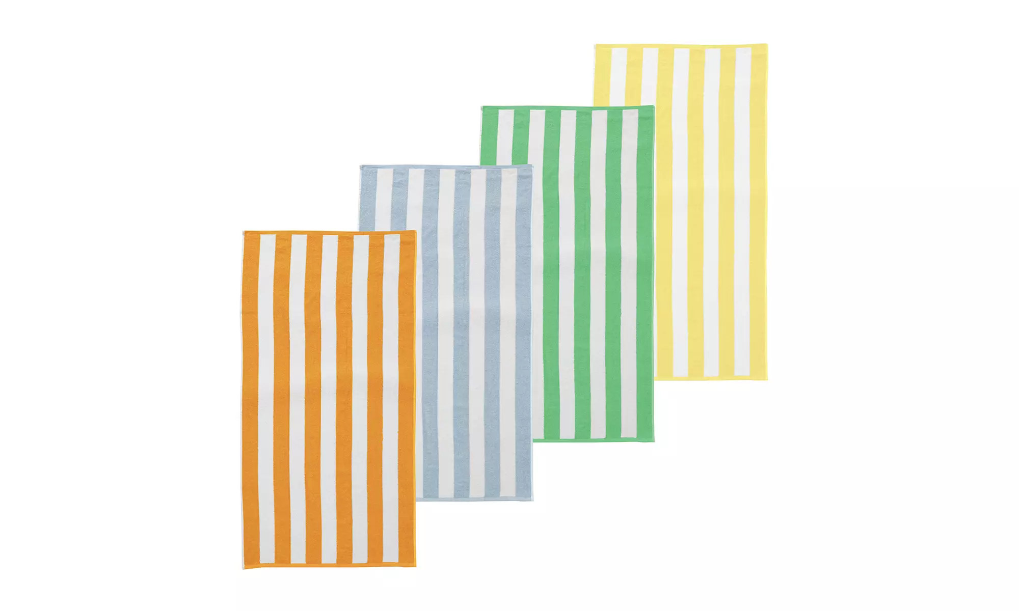 4 Pack Premium Cotton Cabana Beach Towel