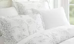 Merit Linens Premium 3 Piece Pattern Duvet Cover Set