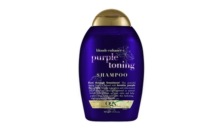 OGX Blonde Enhance Purple Toning Shampoo 13 OZ Groupon