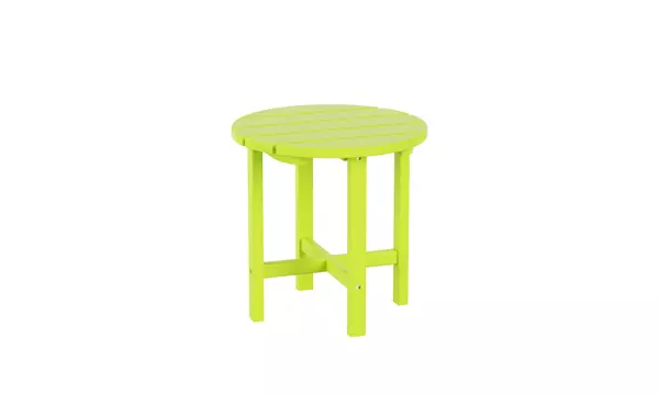 WestinTrends Dylan Adirondack Round Outdoor Side Table - Second Medium