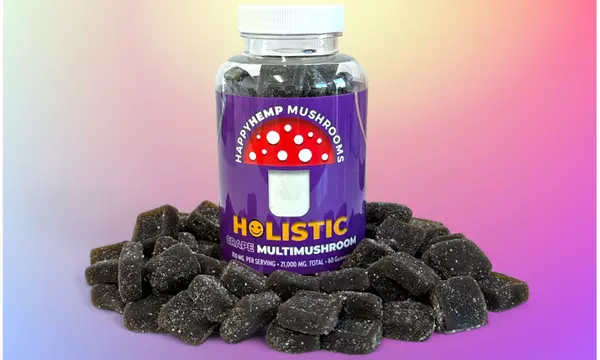 Mushroom Gummies by Happy Hemp - Second Medium