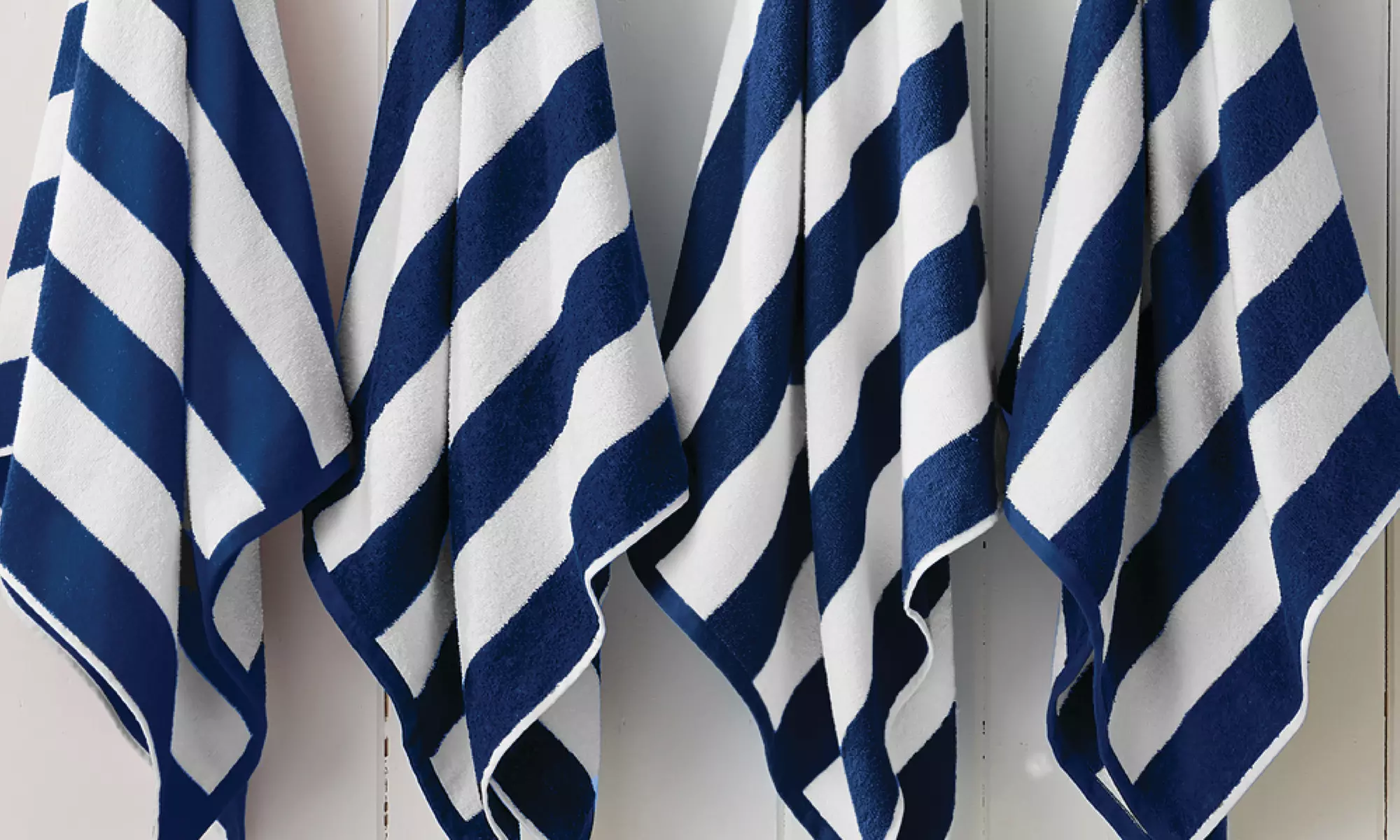 4 Pack Premium Cotton Cabana Beach Towel