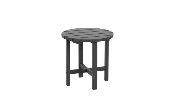 WestinTrends Dylan Adirondack Round Outdoor Side Table - Second Medium