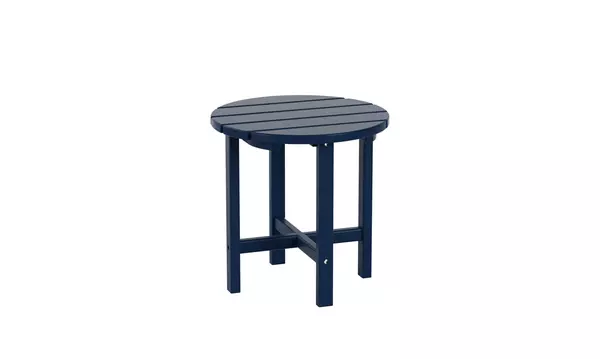 WestinTrends Dylan Adirondack Round Outdoor Side Table - Second Medium