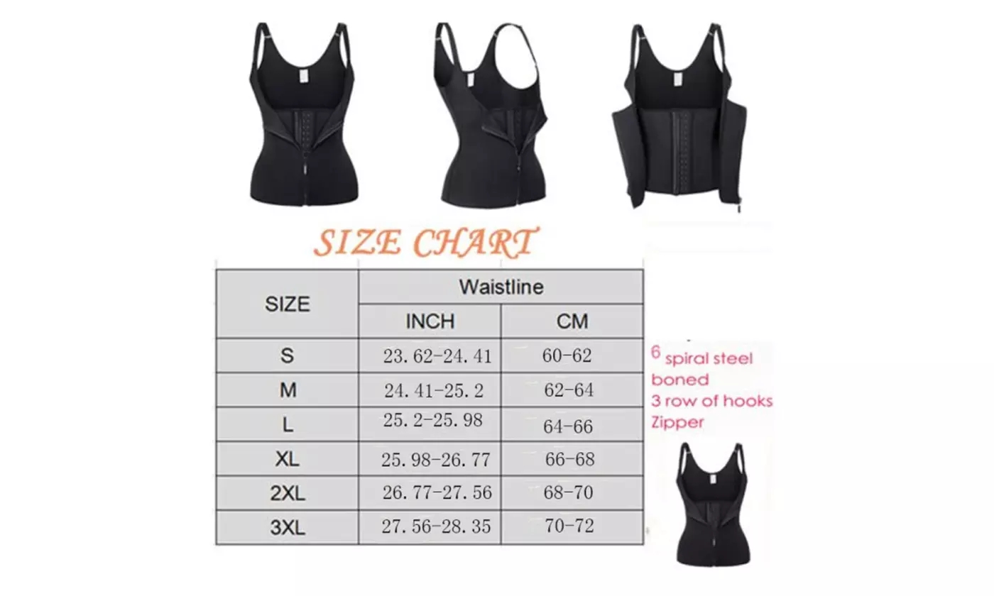 Up To 73% Off on Women Zip Up Waist Trainer Ci