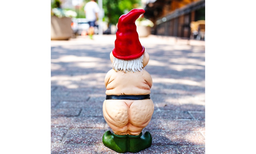 Exhart Sunbathing And Buttocks Naked Garden Gnome Statues Groupon