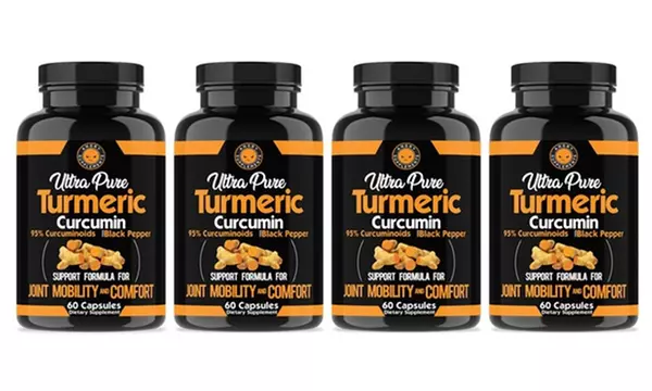 Angry Supplements Ultra Pure Turmeric Curcumin (4- or 6-Pack)  - Primary Image