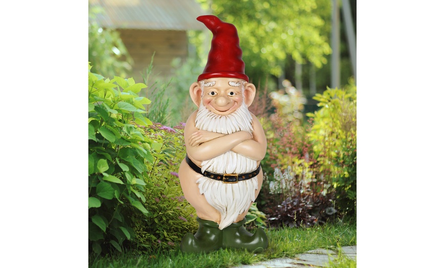 Exhart Sunbathing And Buttocks Naked Garden Gnome Statues Groupon