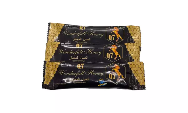 Wonderful Honey for Men - 12 x 15 Gram Sachets - (Rhino) - Second Medium