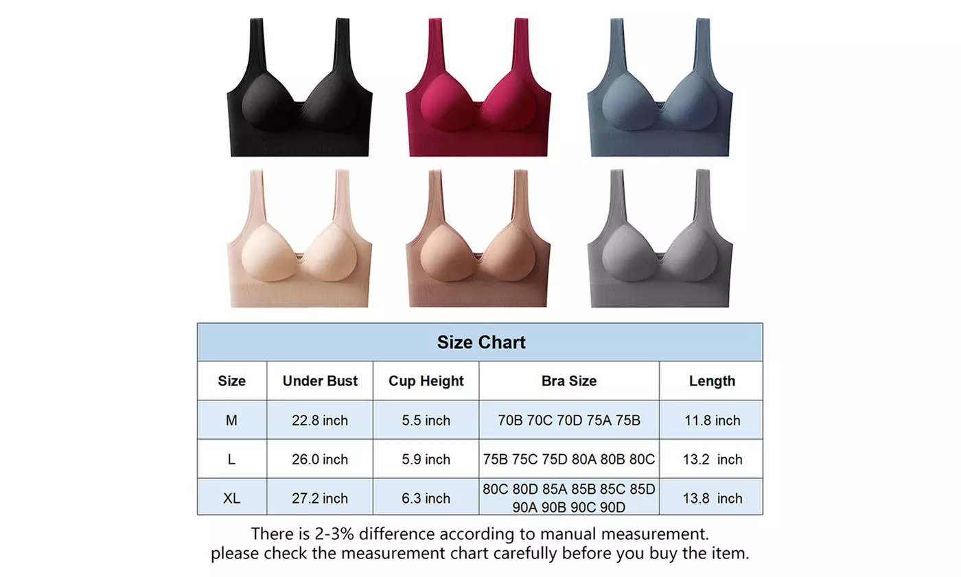 Womens Non-Wired Cami Bra with Natural Lift Support
