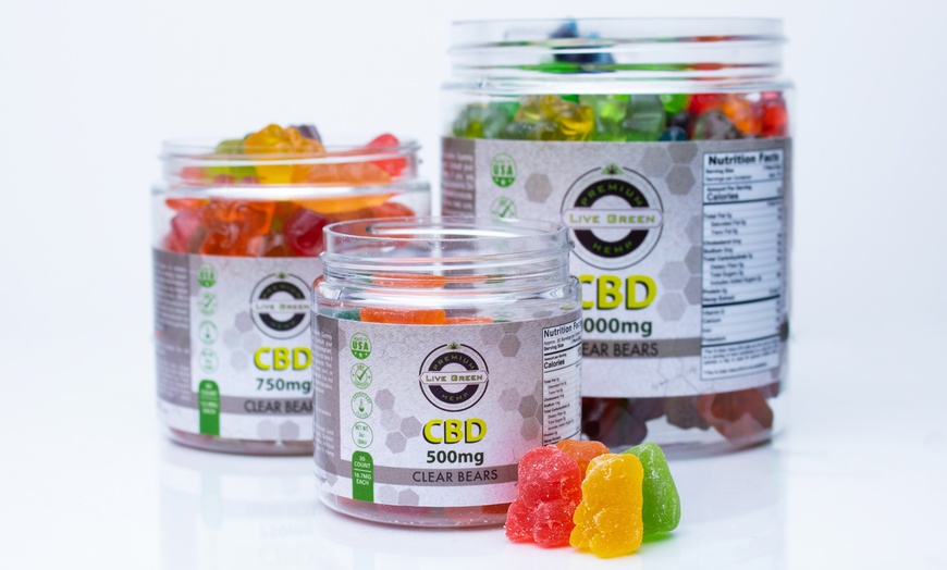 Cbd Gummies Clear Bears Organic Tasty Up To Mg By Live Green