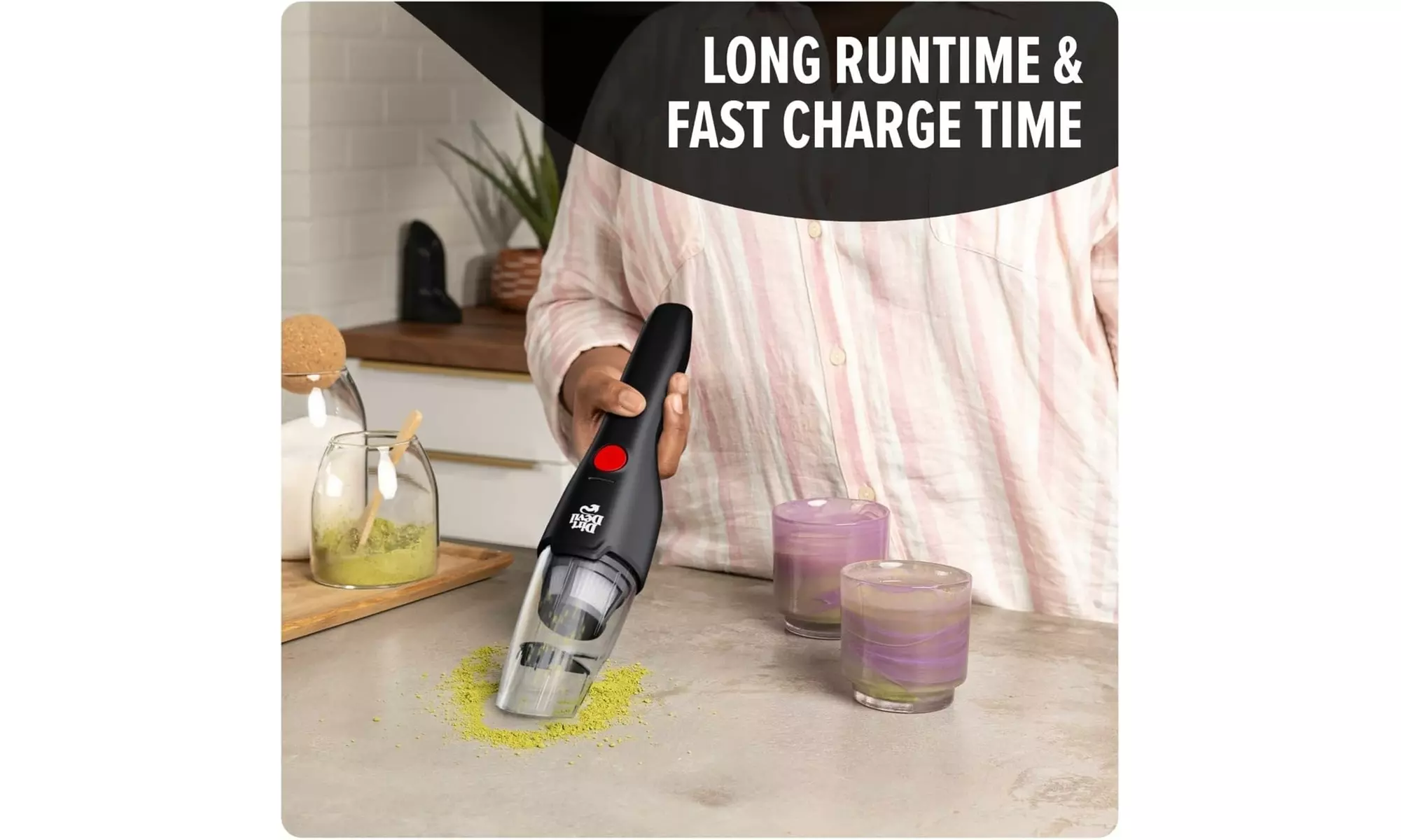 Dirt Devil Multi-Surface Vacuums: Upright, Stick, & 8V Grab & Go+ Cordless Hand Vacuums