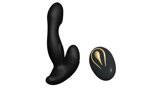 12 Speeds Prostate Massager Anal Plug Vibrator Remote Control Waterproof Sex Toy - Second Medium