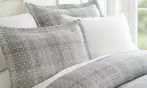 Merit Linens Premium 3 Piece Pattern Duvet Cover Set