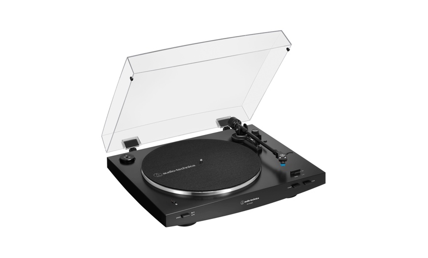 Audio Technica AT LP3xBT Automatic Wireless Belt Drive Turntable Black