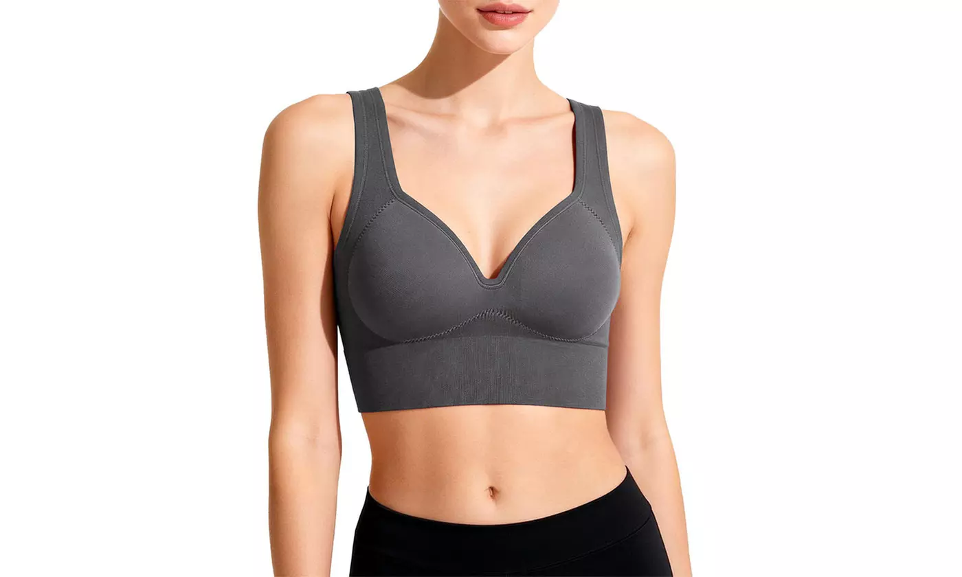Womens Non-Wired Cami Bra with Natural Lift Support