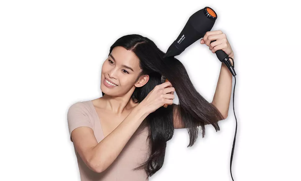 BabylissPRO Porcelain Ceramic Hair Dryer, Triple Barrel Waver & Curling Iron Set