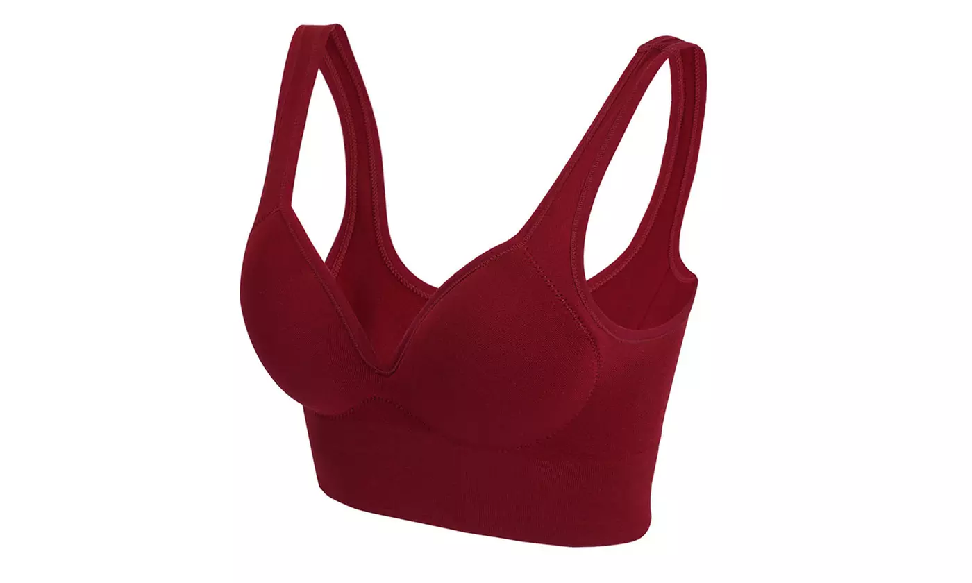 Womens Non-Wired Cami Bra with Natural Lift Support