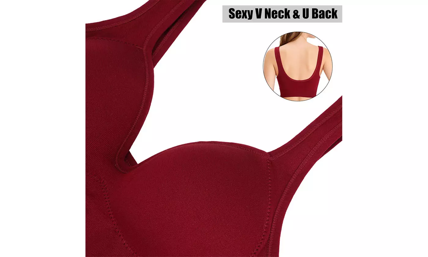 Womens Non-Wired Cami Bra with Natural Lift Support