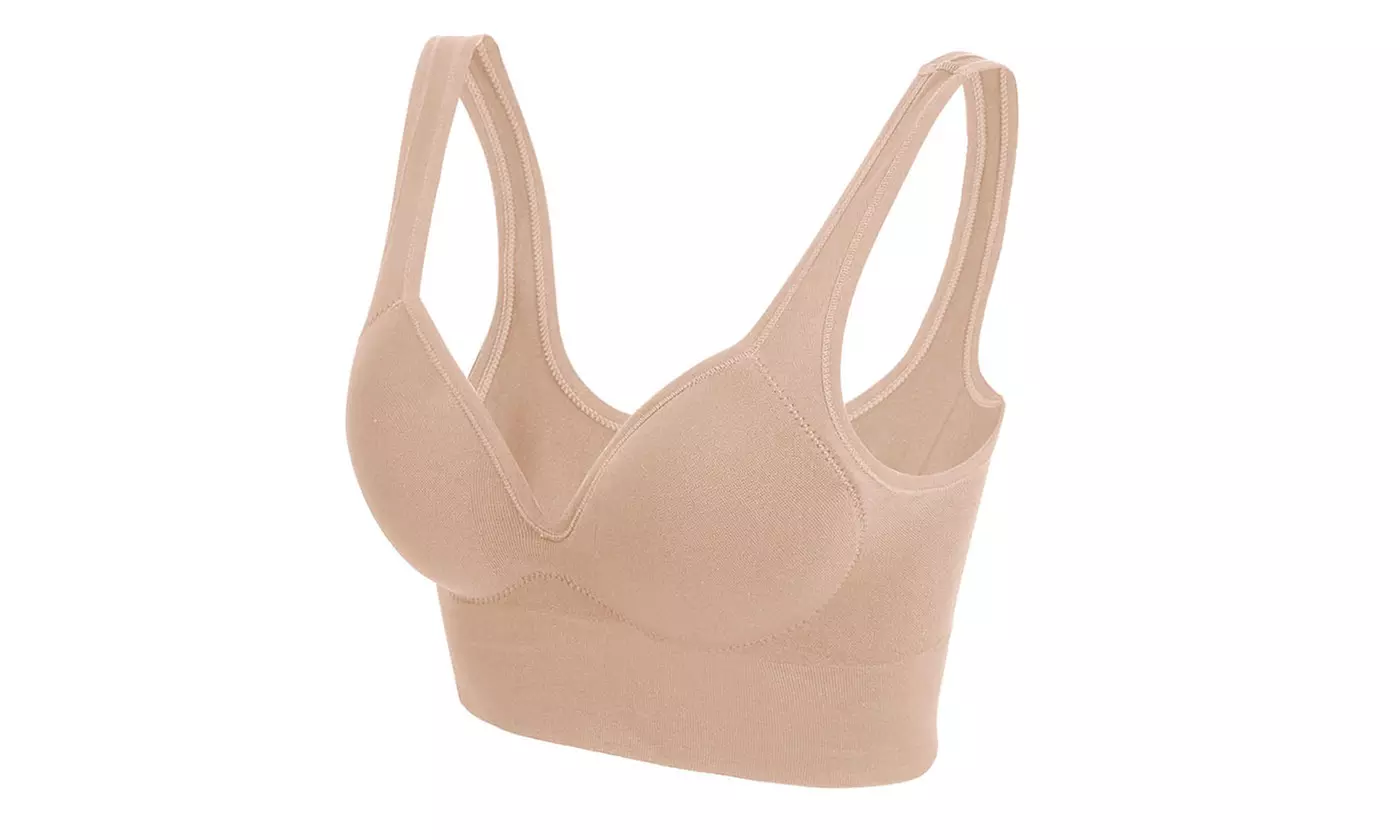 Womens Non-Wired Cami Bra with Natural Lift Support