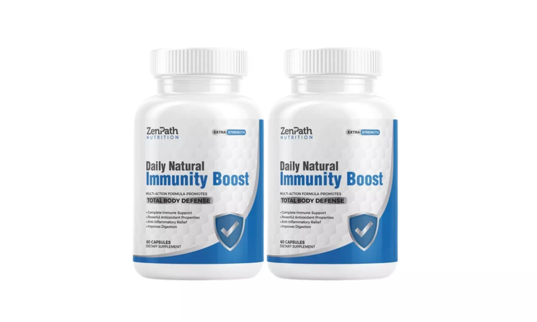 Daily Natural Immunity Boost Supplement - Multi-Action Formula
