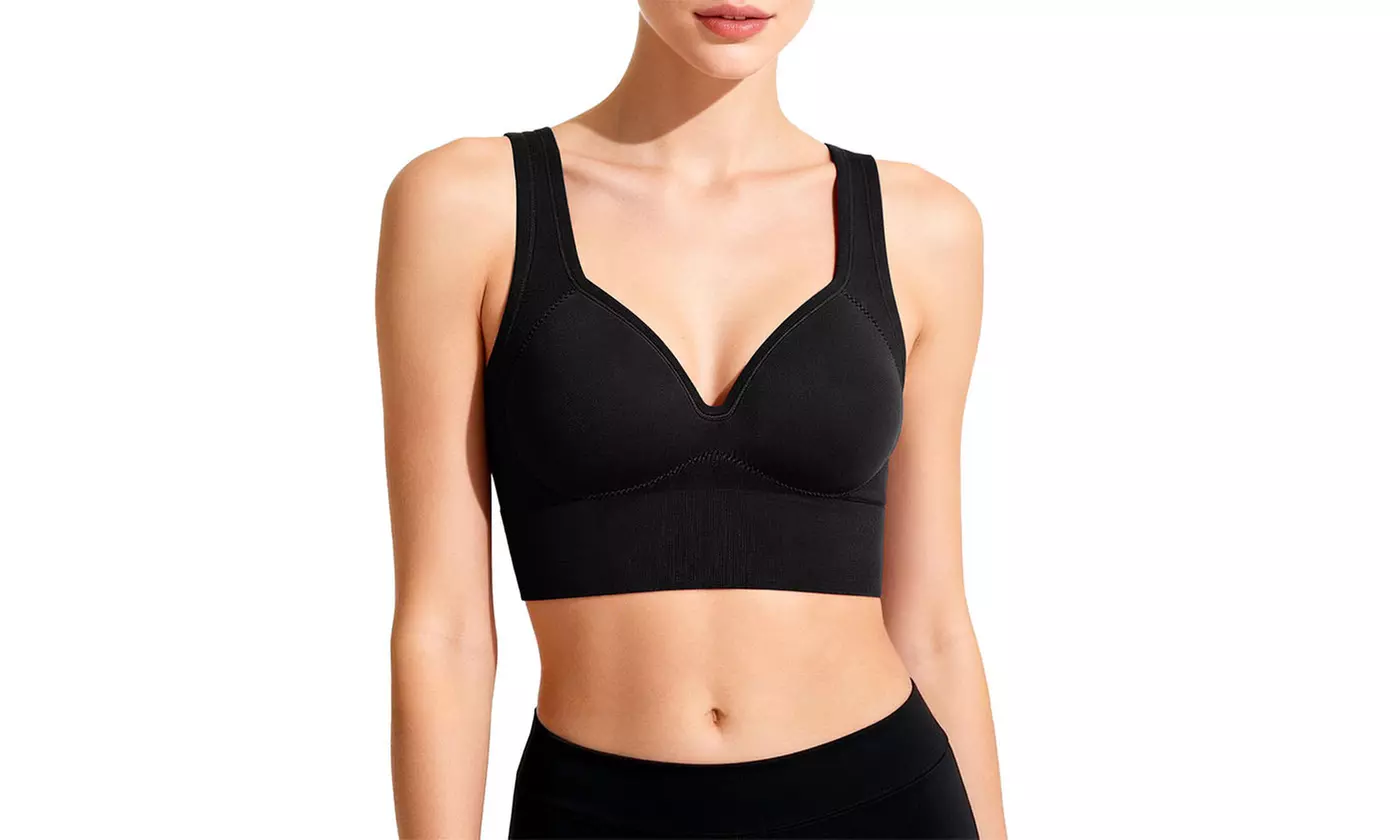 Womens Non-Wired Cami Bra with Natural Lift Support
