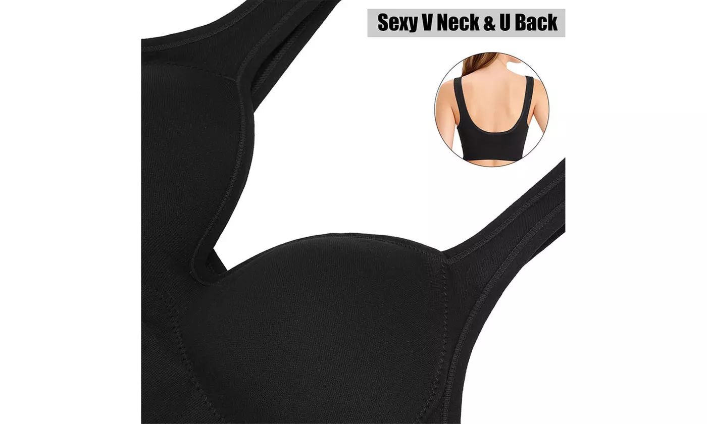 Womens Non-Wired Cami Bra with Natural Lift Support