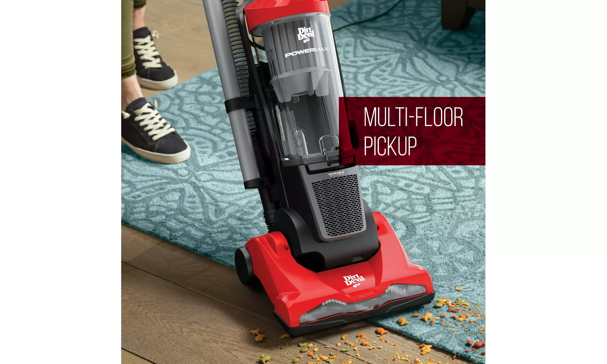 Dirt Devil Multi-Surface Vacuums: Upright, Stick, & 8V Grab & Go+ Cordless Hand Vacuums