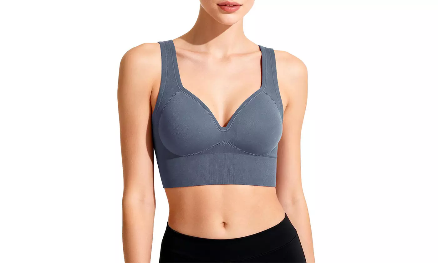 Womens Non-Wired Cami Bra with Natural Lift Support