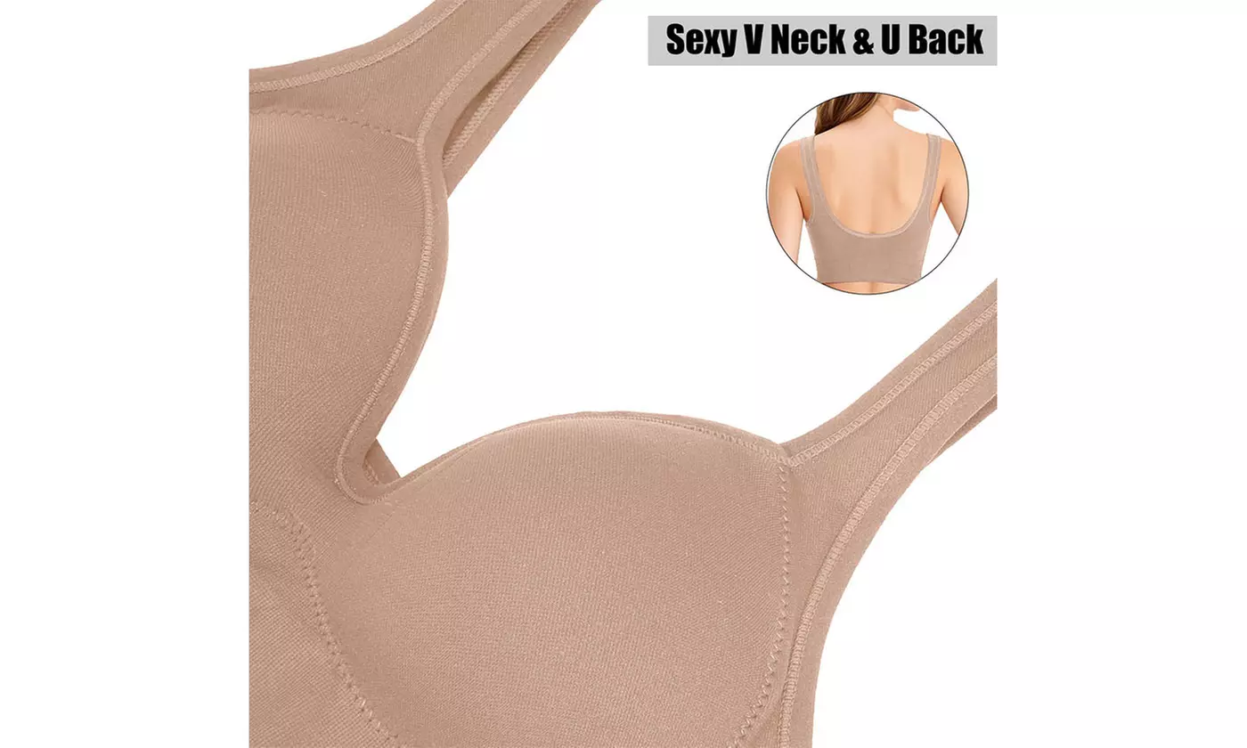 Womens Non-Wired Cami Bra with Natural Lift Support