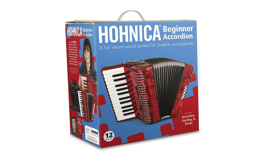 Up To Off On Hohner Accordions Red Groupon Goods