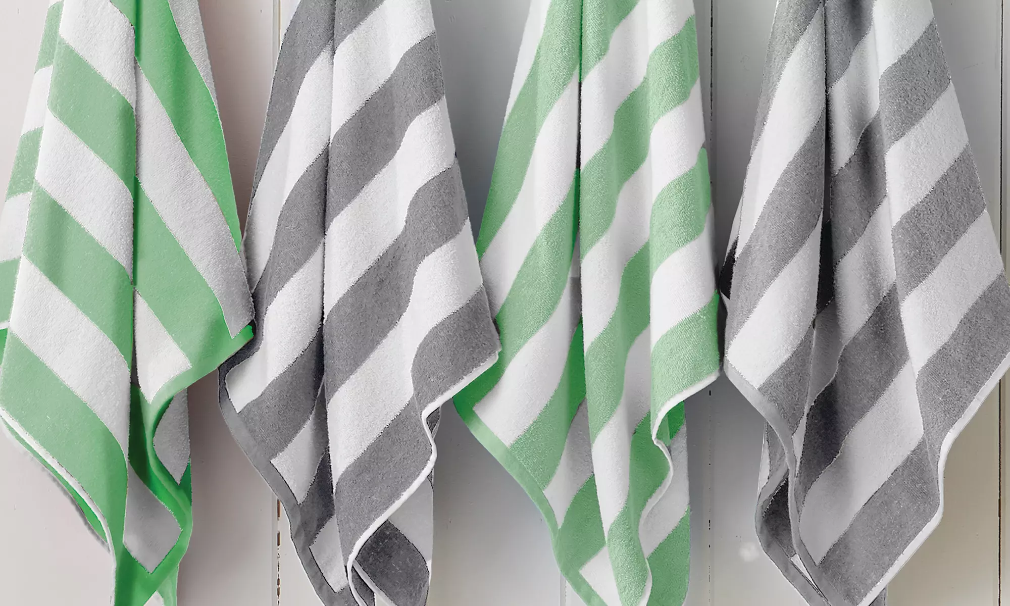 4 Pack Premium Cotton Cabana Beach Towel