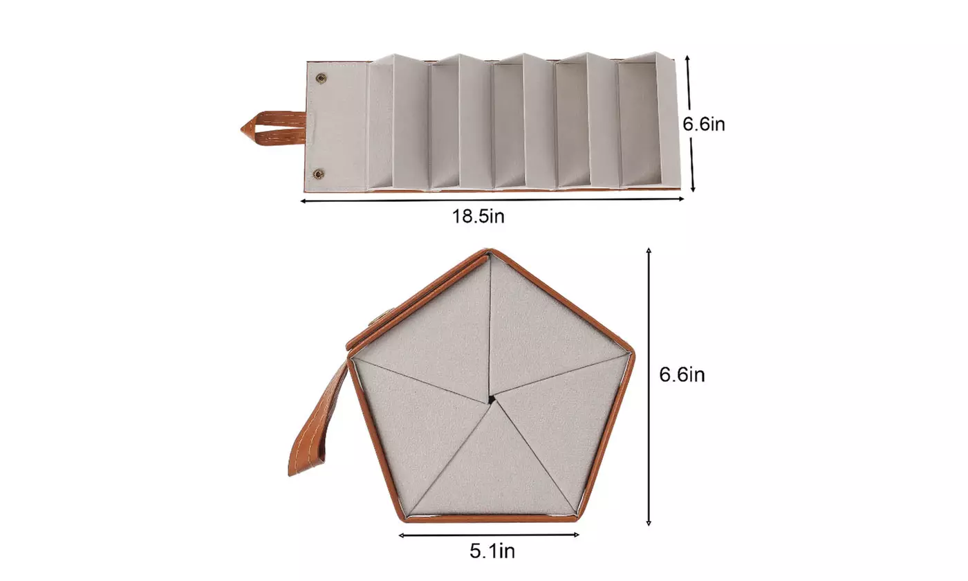 Travel Sunglasses Organizer Case Eyeglasses Storage Box Hanging Eyewear Holder