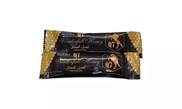 Wonderful Honey for Men - 12 x 15 Gram Sachets - (Rhino) - Second Medium