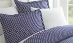 Merit Linens Premium 3 Piece Pattern Duvet Cover Set