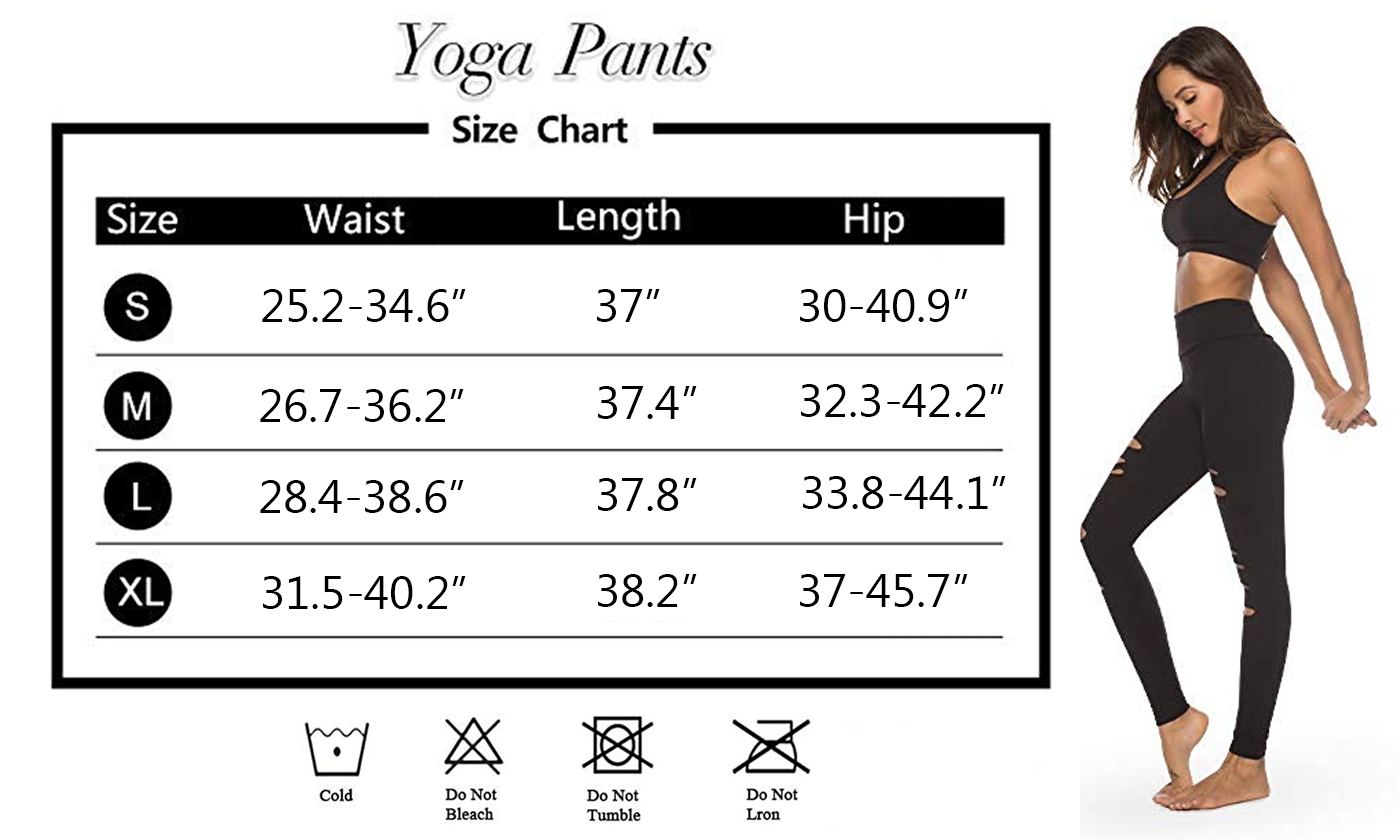  Ripped Warrior Legging For Women - High Waist Tummy Control Yoga  Pants Workout Athletic Pants