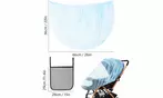 Baby Stroller Car Seat Mosquito Net Bug-Protection Insect Cover